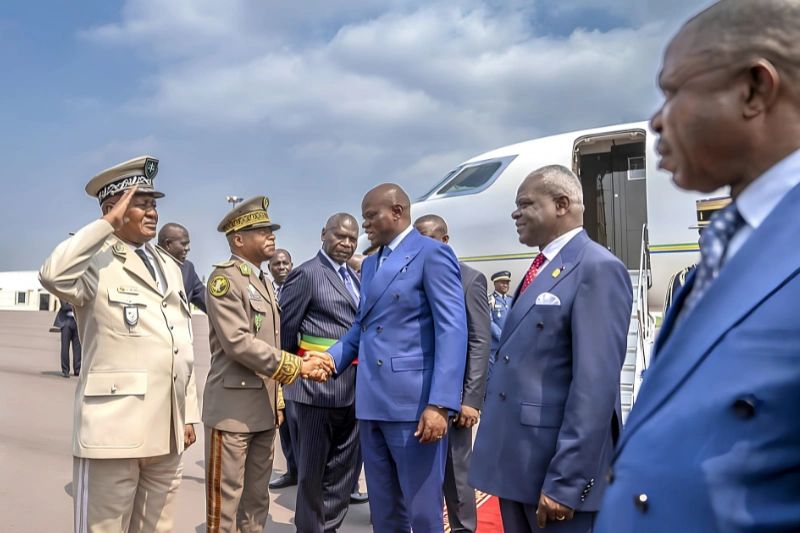  Anges Kevin NZIGOU présent la vision de la plateforme
